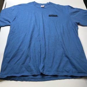 Supreme No More Shit Men’s XL Blue T-Shirt